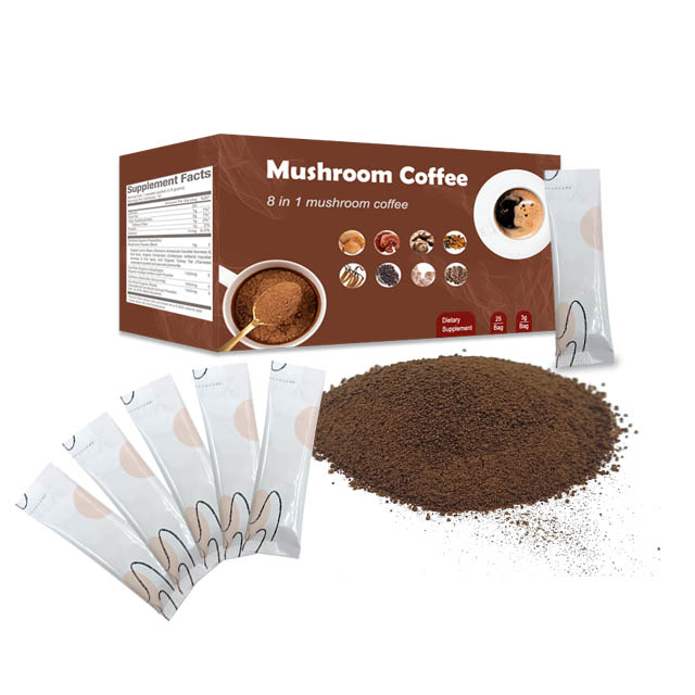 OEM Mushroom Coffee Blend Powder Mushroom Coffee